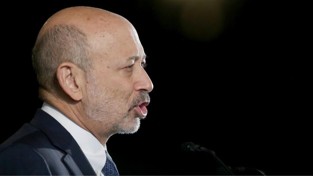 Lloyd Blankfein, primer ejecutivo de Goldman.