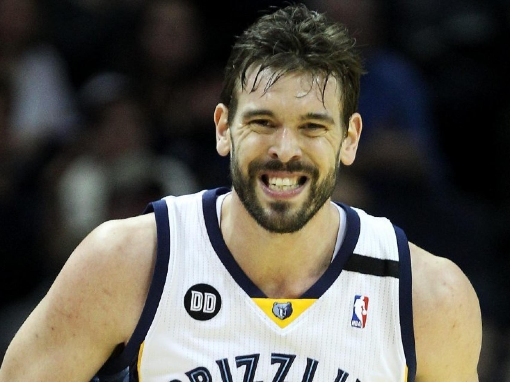 Marc Gasol, en un partido con su equipo.