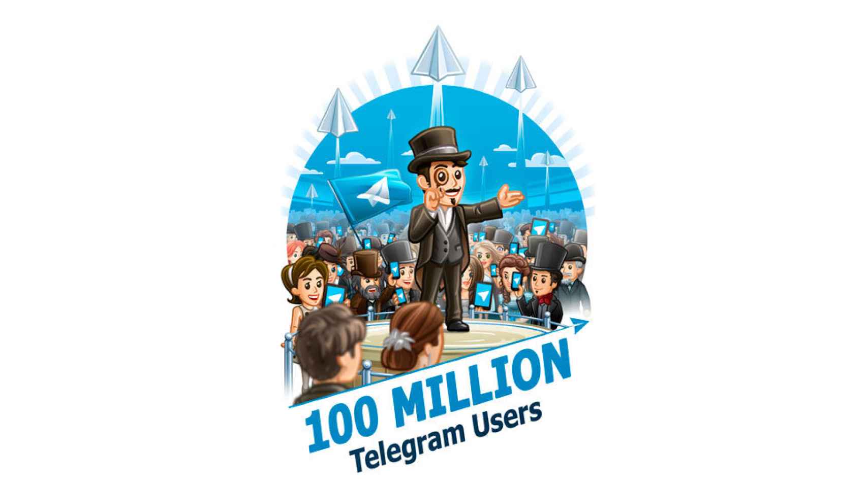 Telegram alcanza los 100 millones de usuarios mensuales