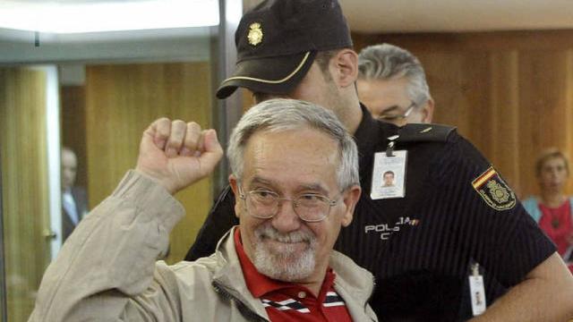 El 'comandante Arenas' durante el juicio en la Audiencia Nacional