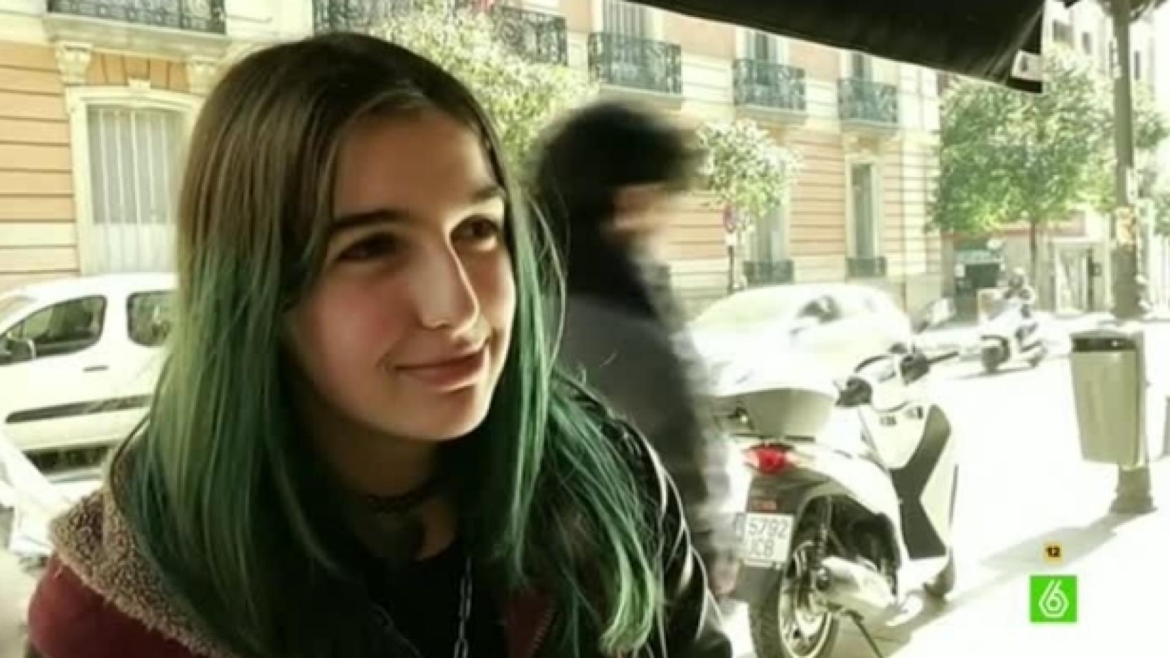 Una adolescente responde en 'El Intermedio' cuestiones sobre el 23F (Atresmedia)
