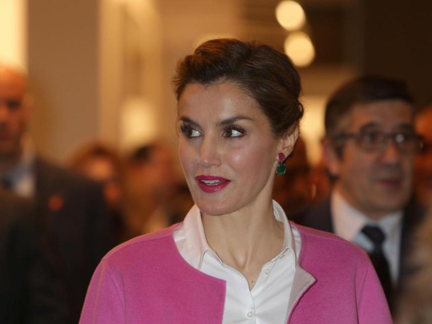 Doña Letizia en su vista a ARCO