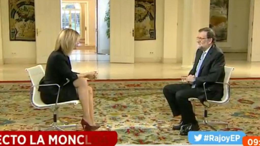 Susanna Griso entrevista a Mariano Rajoy en La Moncloa (Atresmedia)