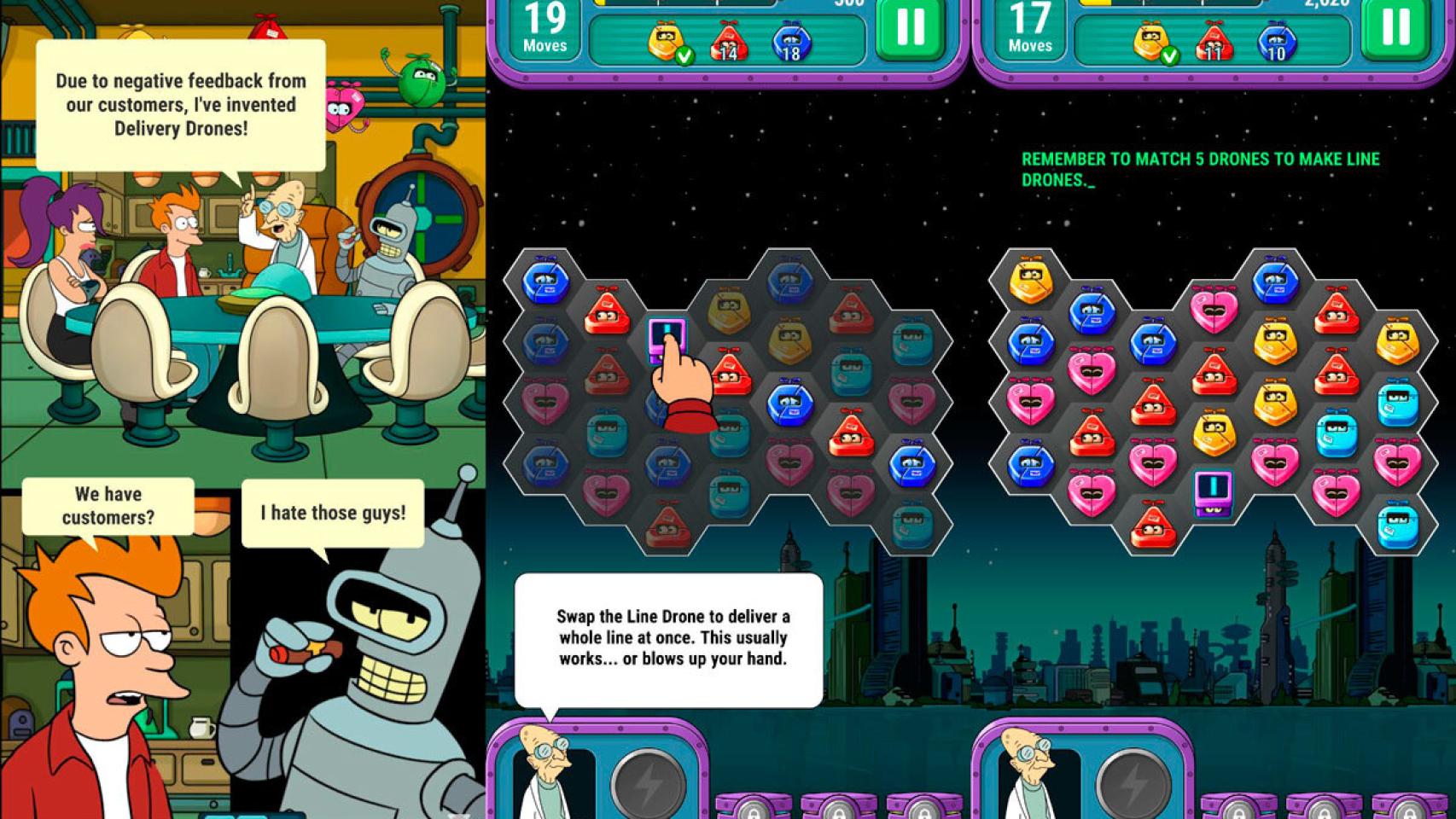 El juego de Futurama para Android, ya disponible en Google Play