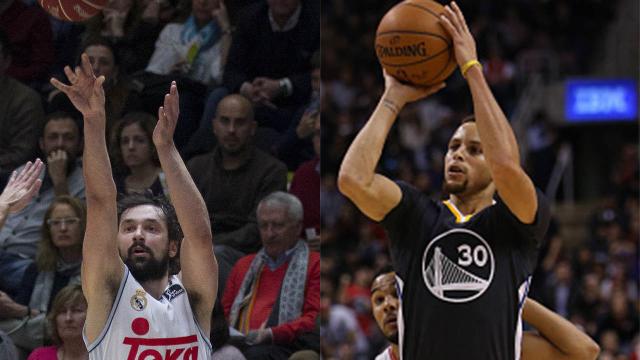 Llull y Curry protagonizaron un domingo baloncestístico de escándalo.