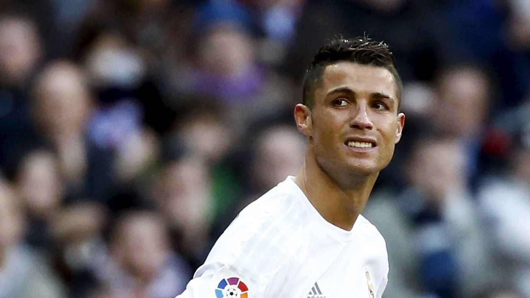 Cristiano Ronaldo, tras la derrota.