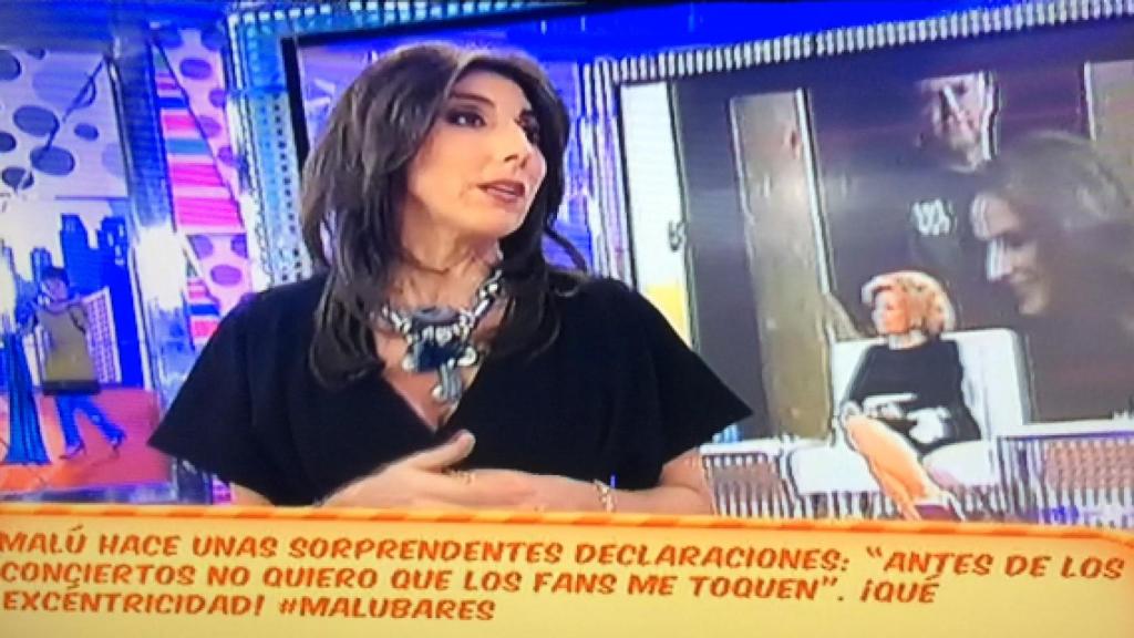 Paz Padilla critica a Malú en 'Sálvame'.