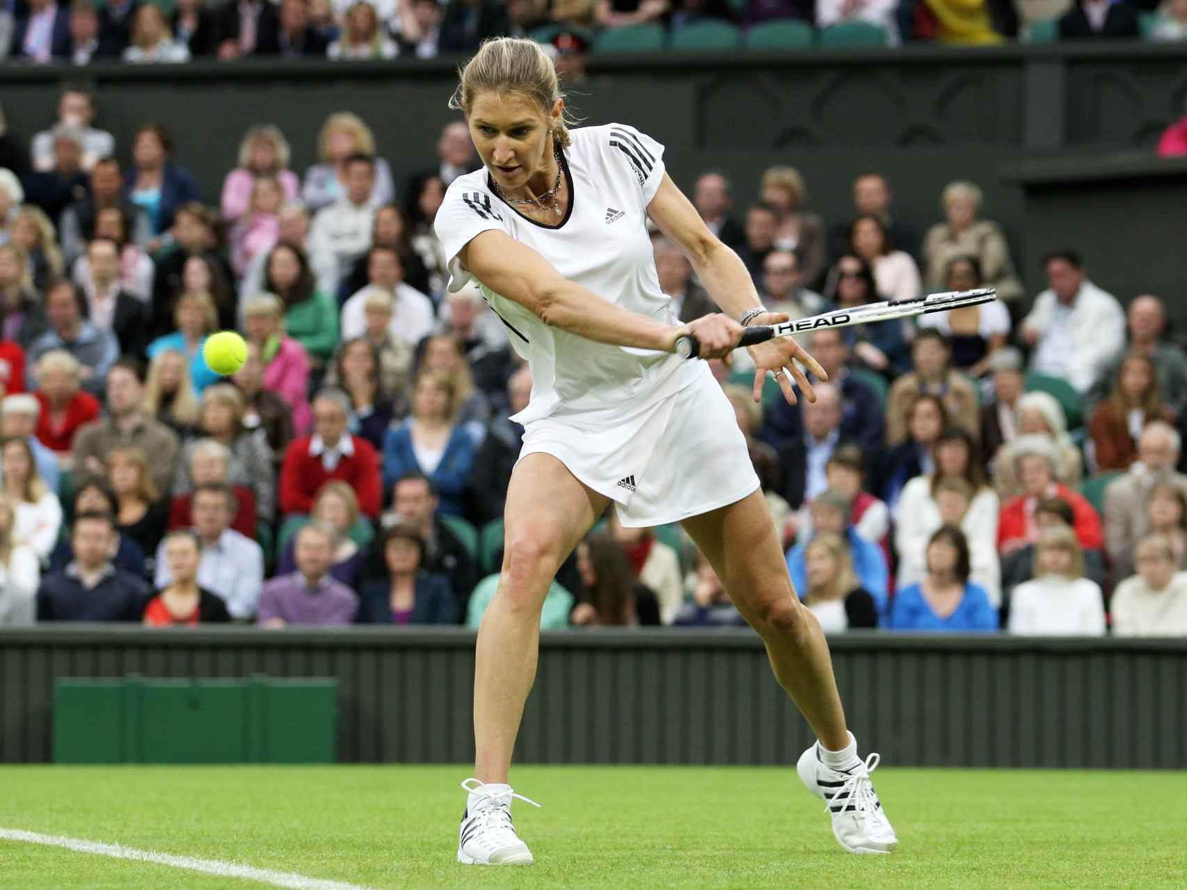 Steffi Grtaf, en Wimbledon en 2009.
