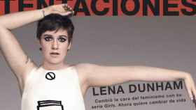Lena Dunham en la portada de tentaciones