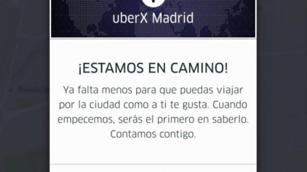El plan de Uber para volver a España