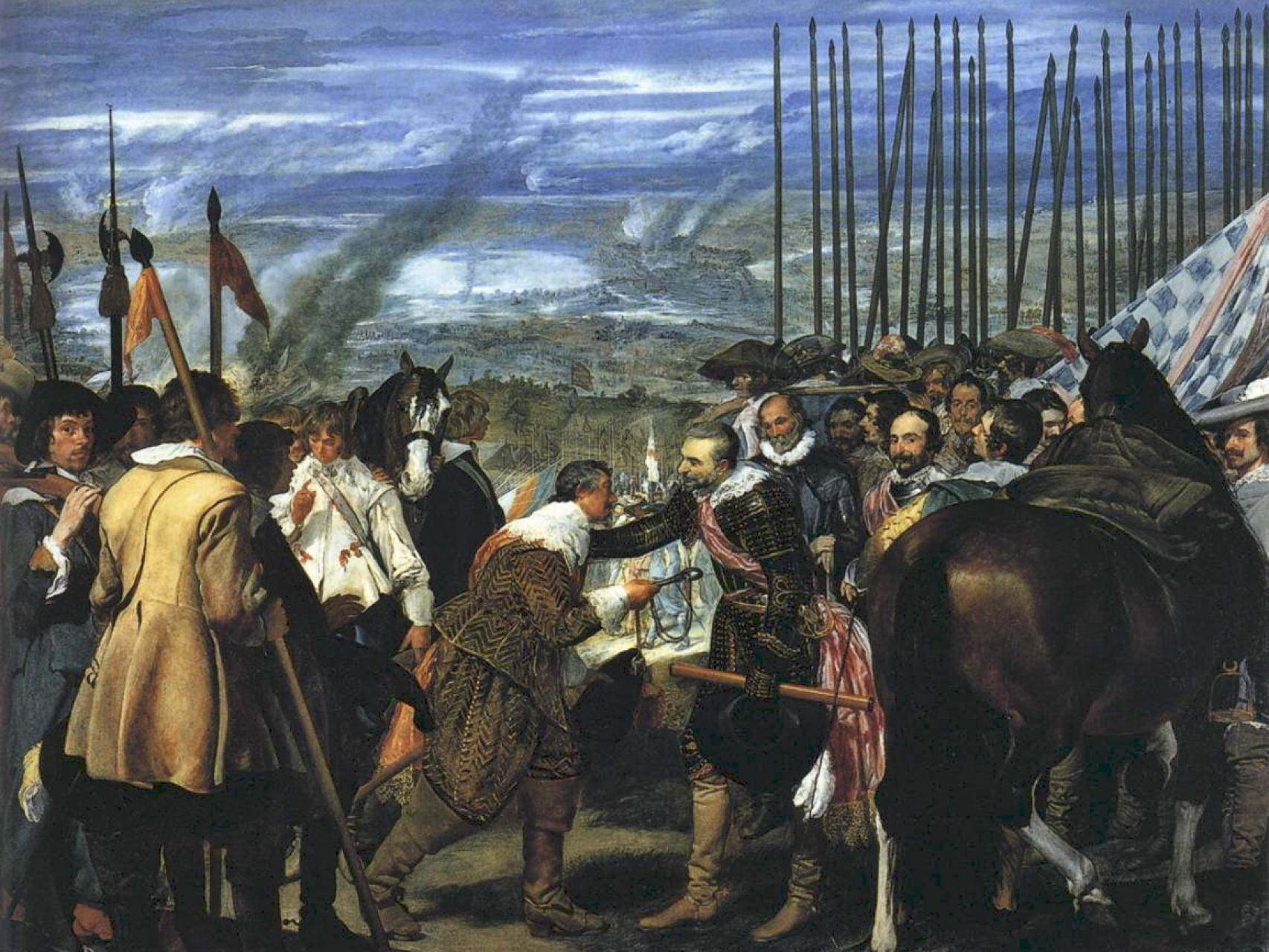 La rendición de Breda o Las lanzas, por Diego Velázquez.