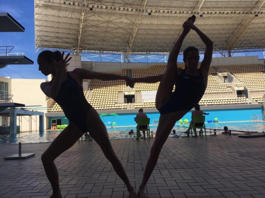 Gemma Mengual y Ona Carbonell.