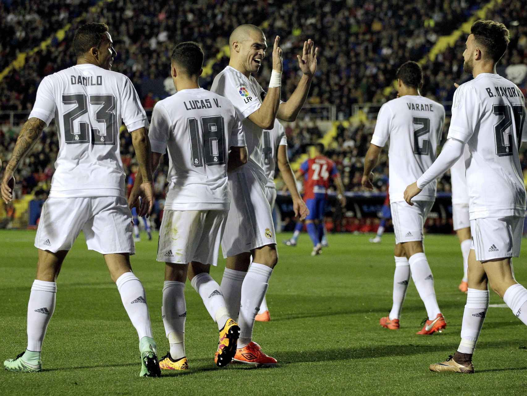 Real Madrid-Levante, 2 de marzo de 2016.