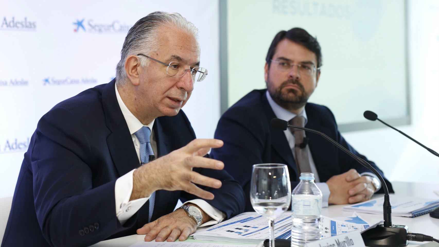 Javier Murillo, consejero-director general y Javier Mira, y presidente ejecutivo de SegurCaixa Adeslas.