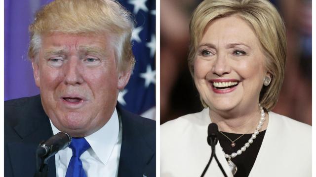 Clinton y Trump siguen su carrera hacia la casa Blanca