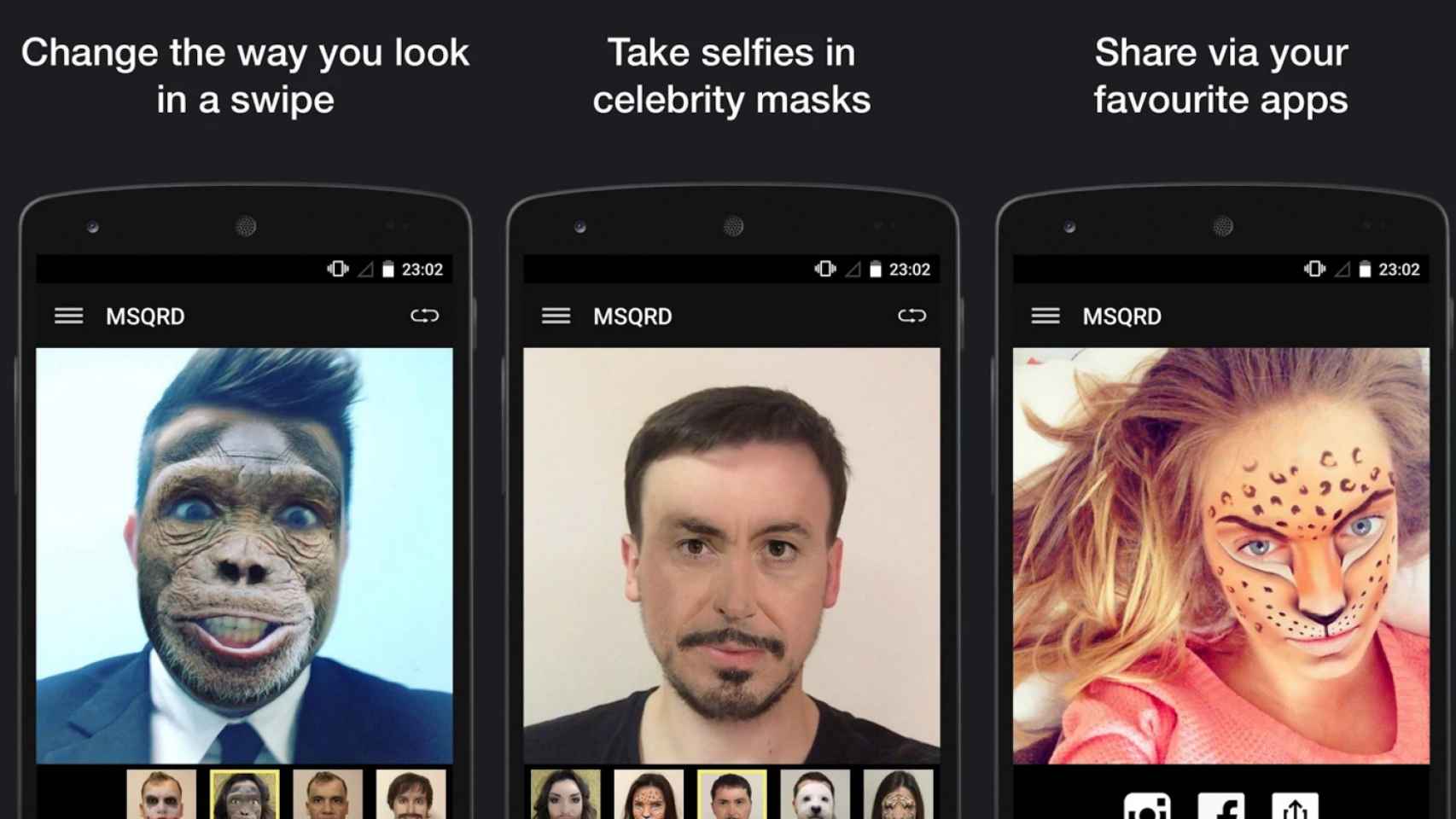 MSQRD para Android: transforma tu cara como quieras!