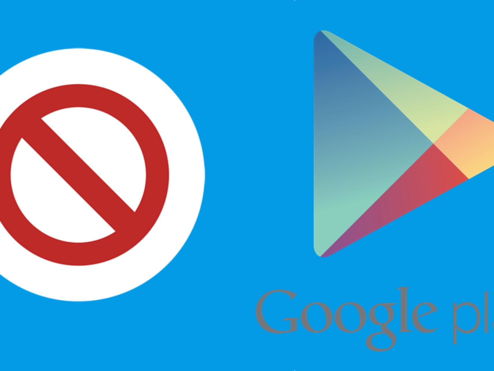 Qué aplicaciones están prohibidas en Google Play