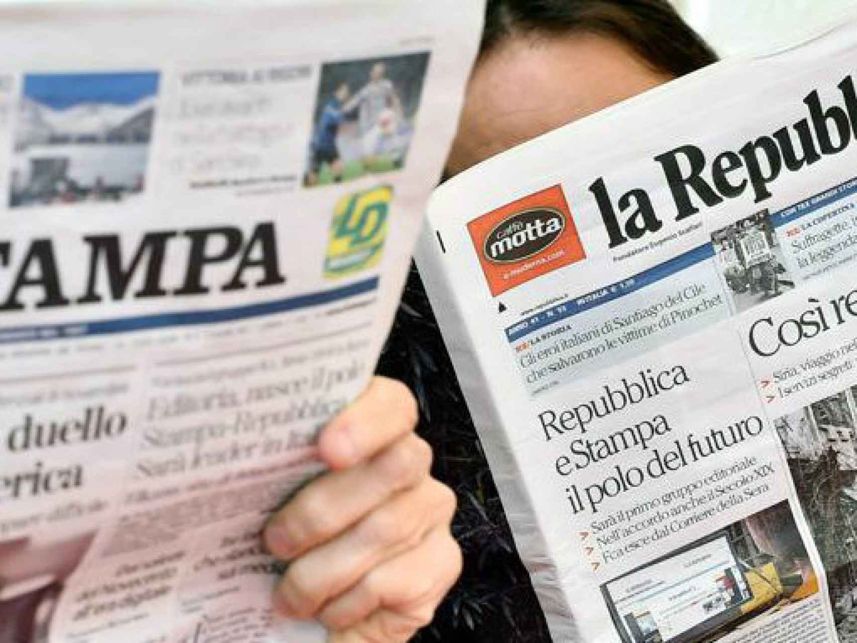 La fusión 'La Stampa-Reppublica' da lugar al nuevo líder de la prensa en Italia.