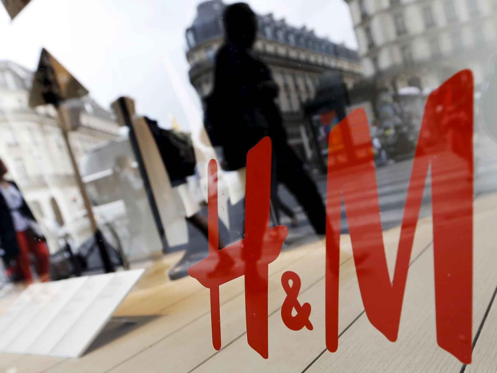 Escaparate de una tienda de H&M.