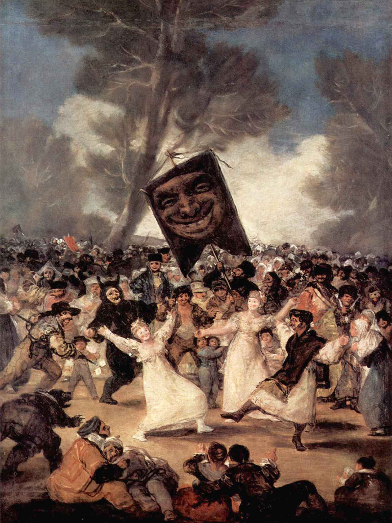 El entierro de la sardina. Francisco de Goya. Museo del Padro.