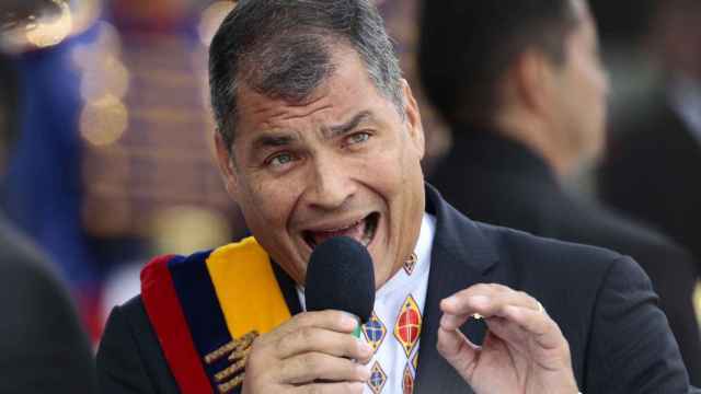 Rafael Correa, expresidente de Ecuador, en una imagen de archivo.