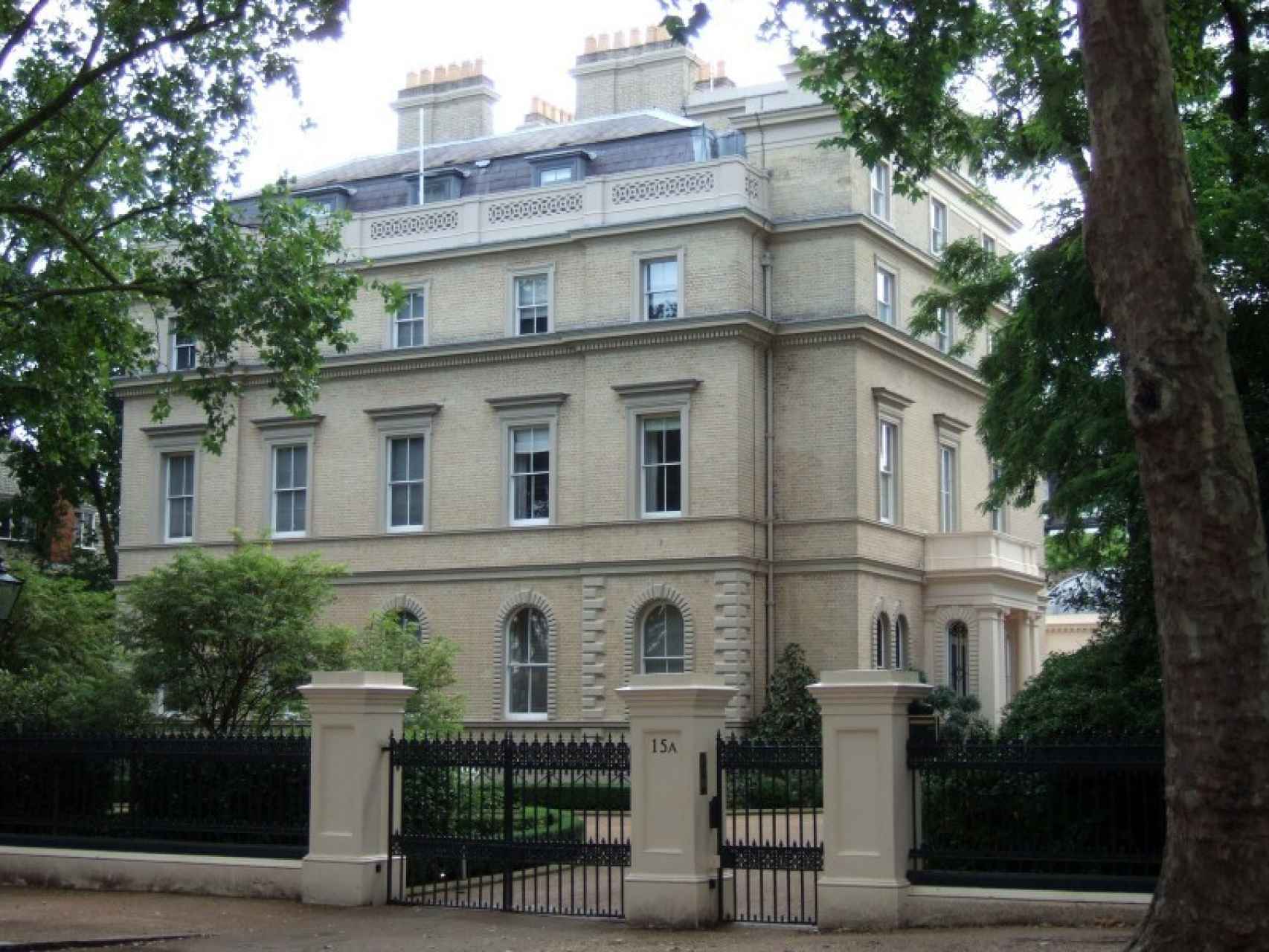 Casa de Wang Jianlin  en Londres