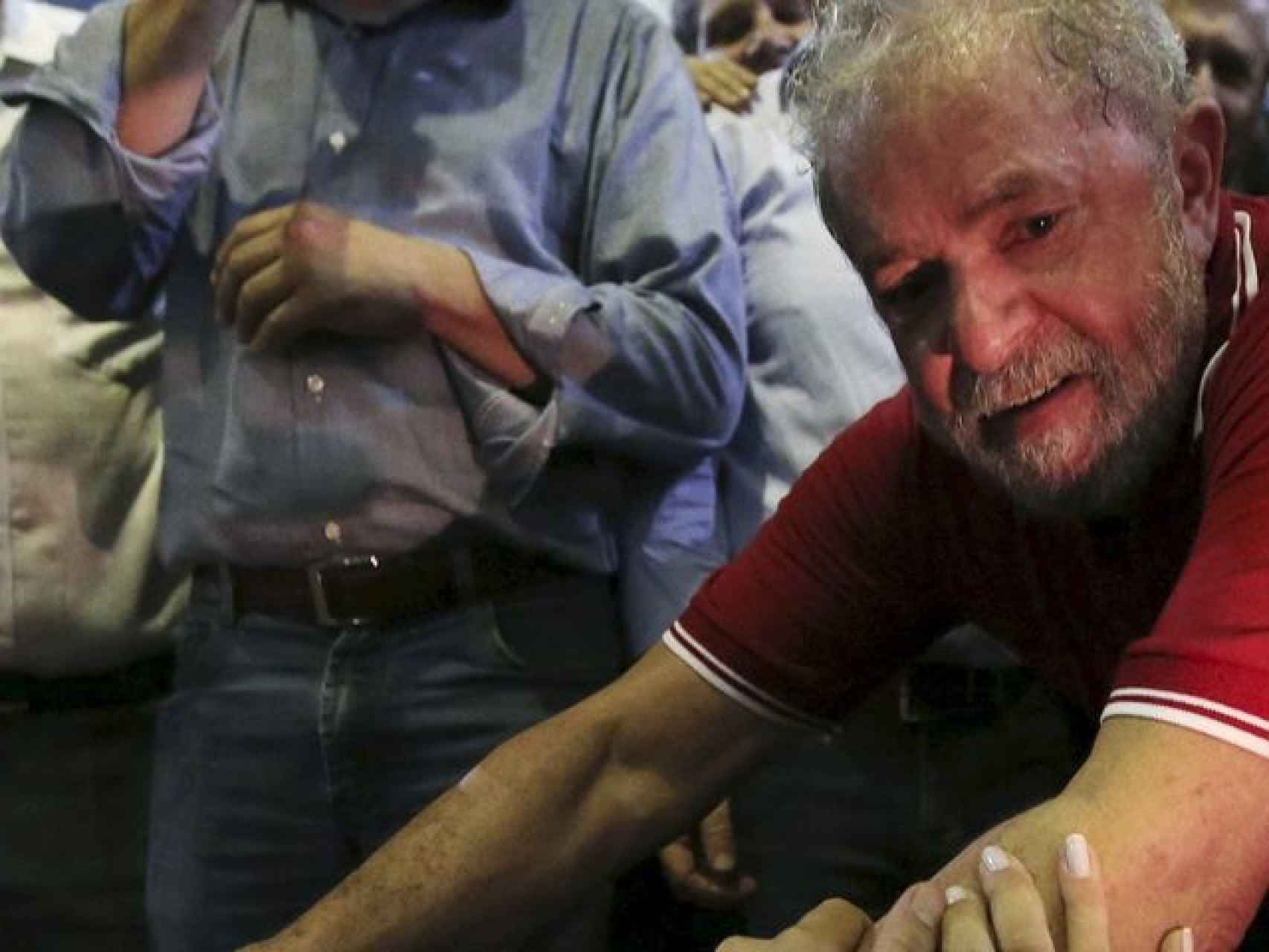 Lula da Silva, el día de su detención.