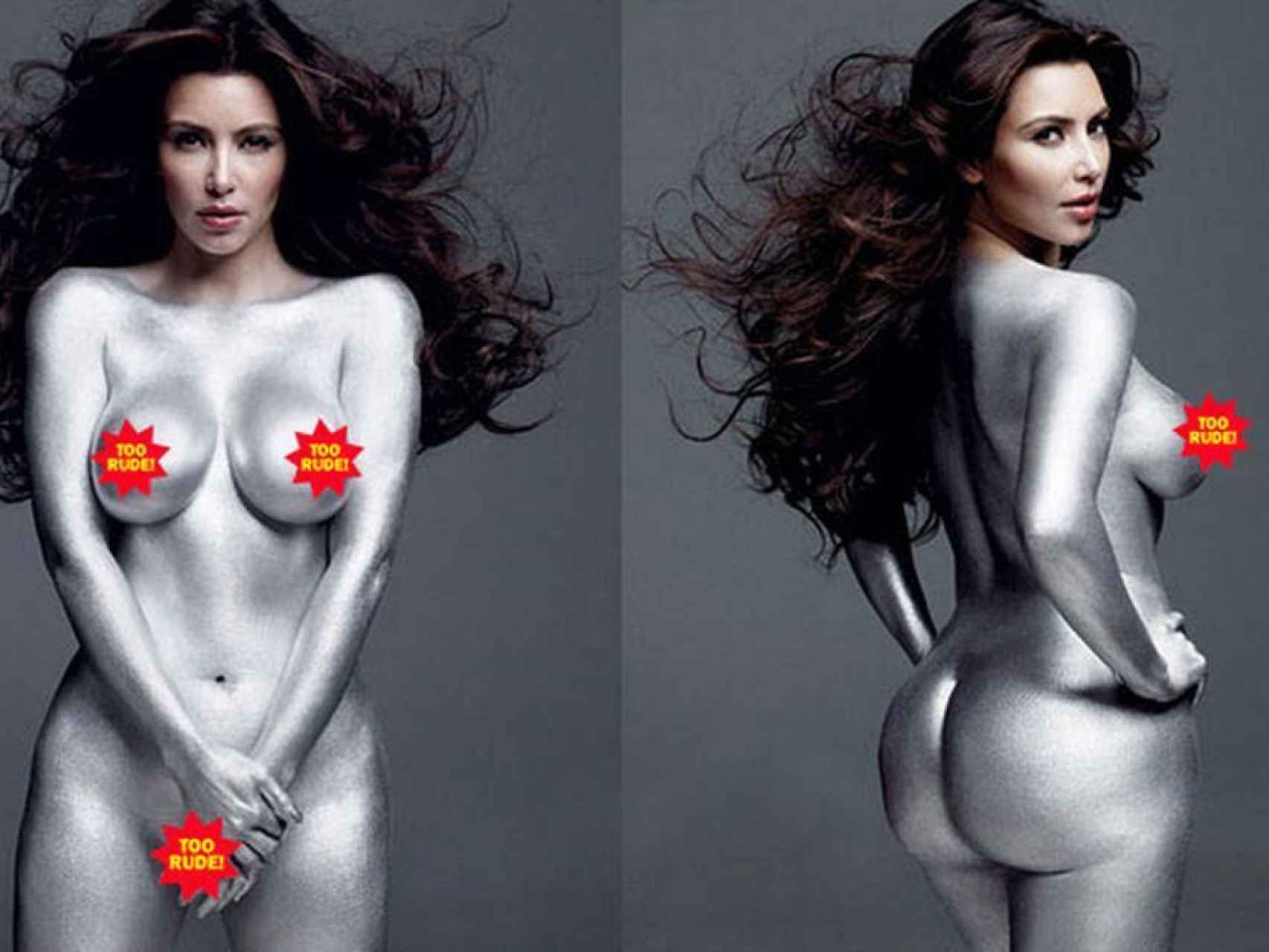 Kim Kardashian en la portada de W Magazine