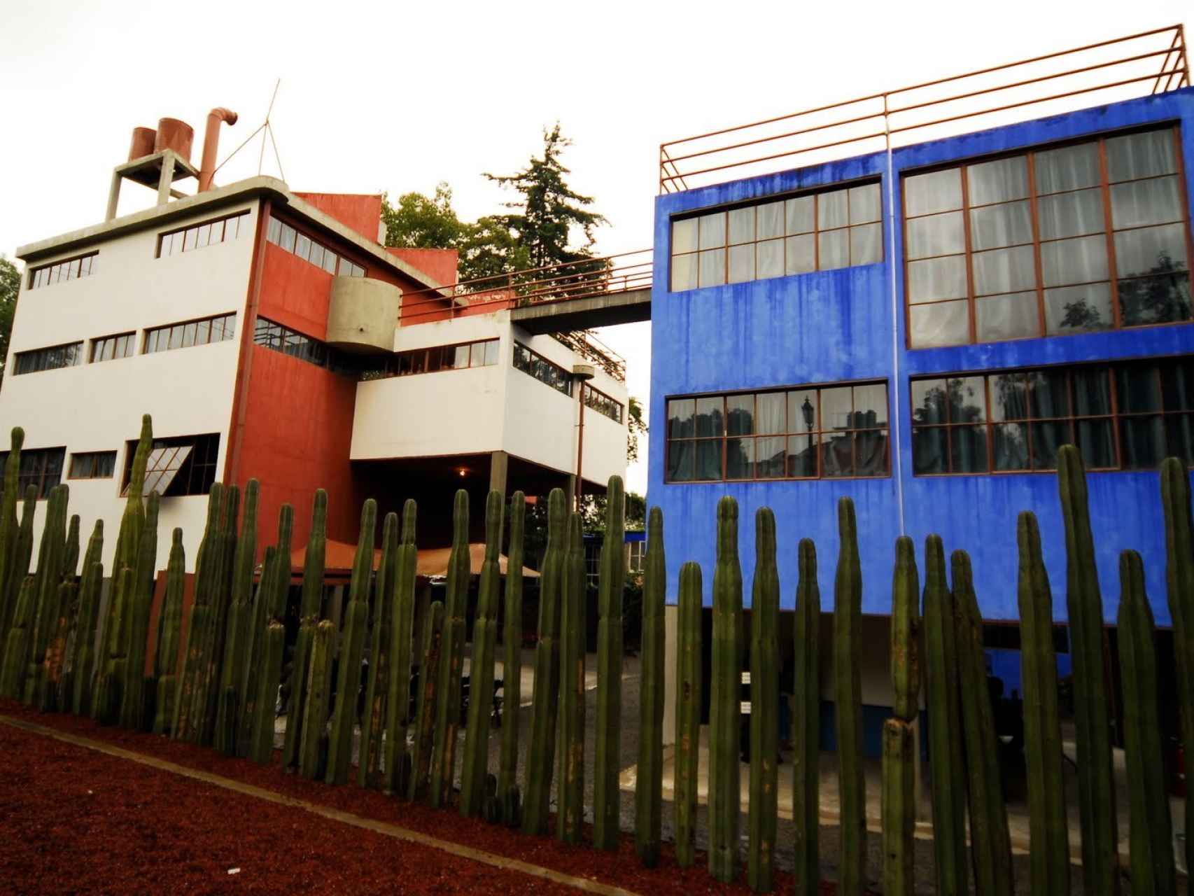 Casa Museo de Frida Kahlo y Diego Rivera al sur de la Ciudad de México