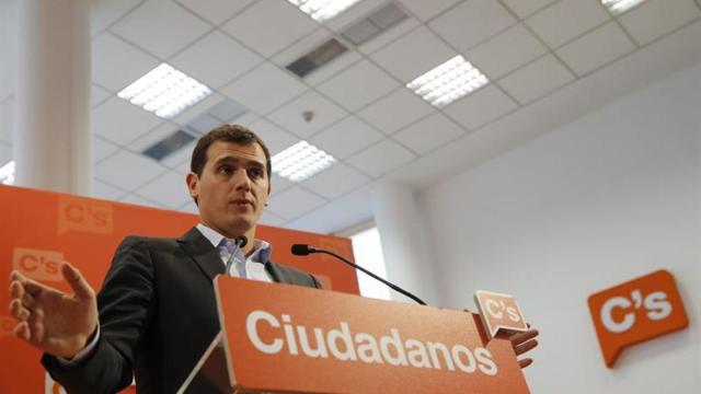 El presidente de Ciudadanos, Albert Rivera.