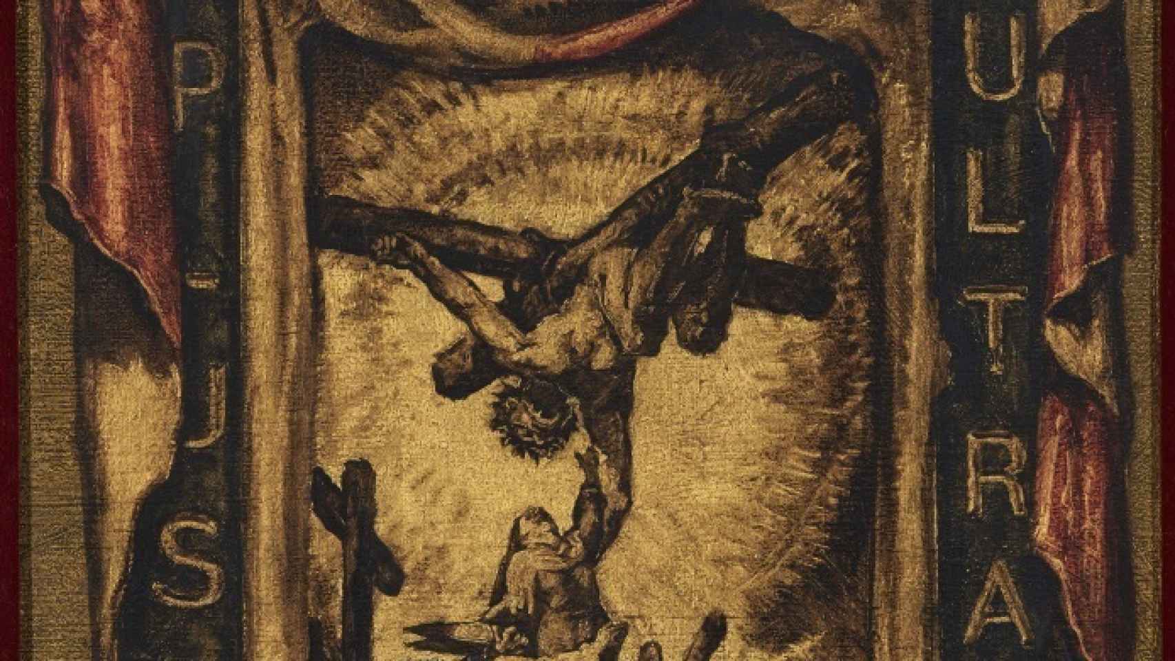La pintura de Sert, Intercesión de Santa Teresa de Jesús en la Guerra Civil española.