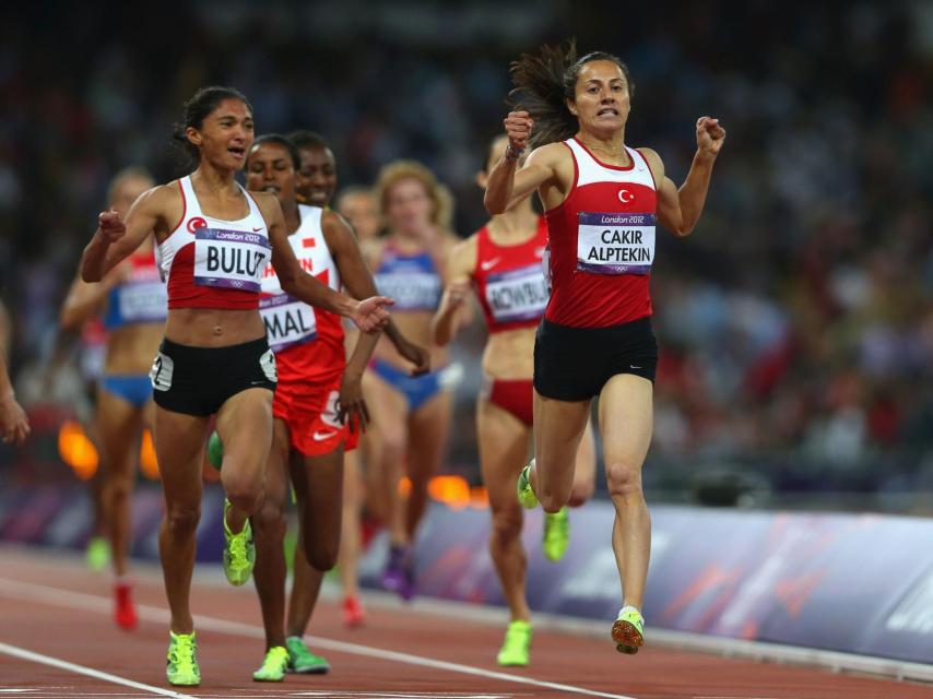 Final de la carrera de 1.500 de Londres 2012.