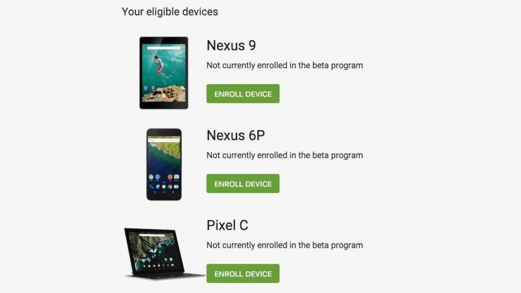 ¿Quieres instalar el último Android? Prueba ya Android beta Program en tu Nexus