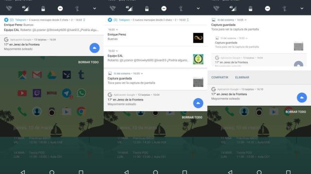 Todas las novedades en notificaciones y ajustes rápidos de Android N