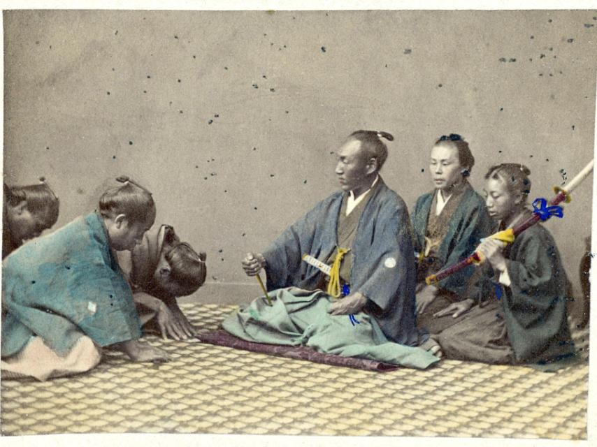 Alto oficial japonés (1860-1900).