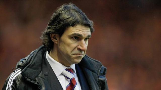 Aitor Karanka en un encuentro reciente con el Middlesbrough.