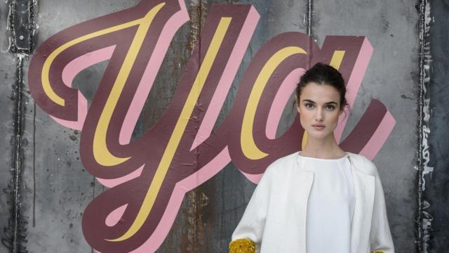 Blanca Padilla posa en la campaña de primavera de El Corte Inglés