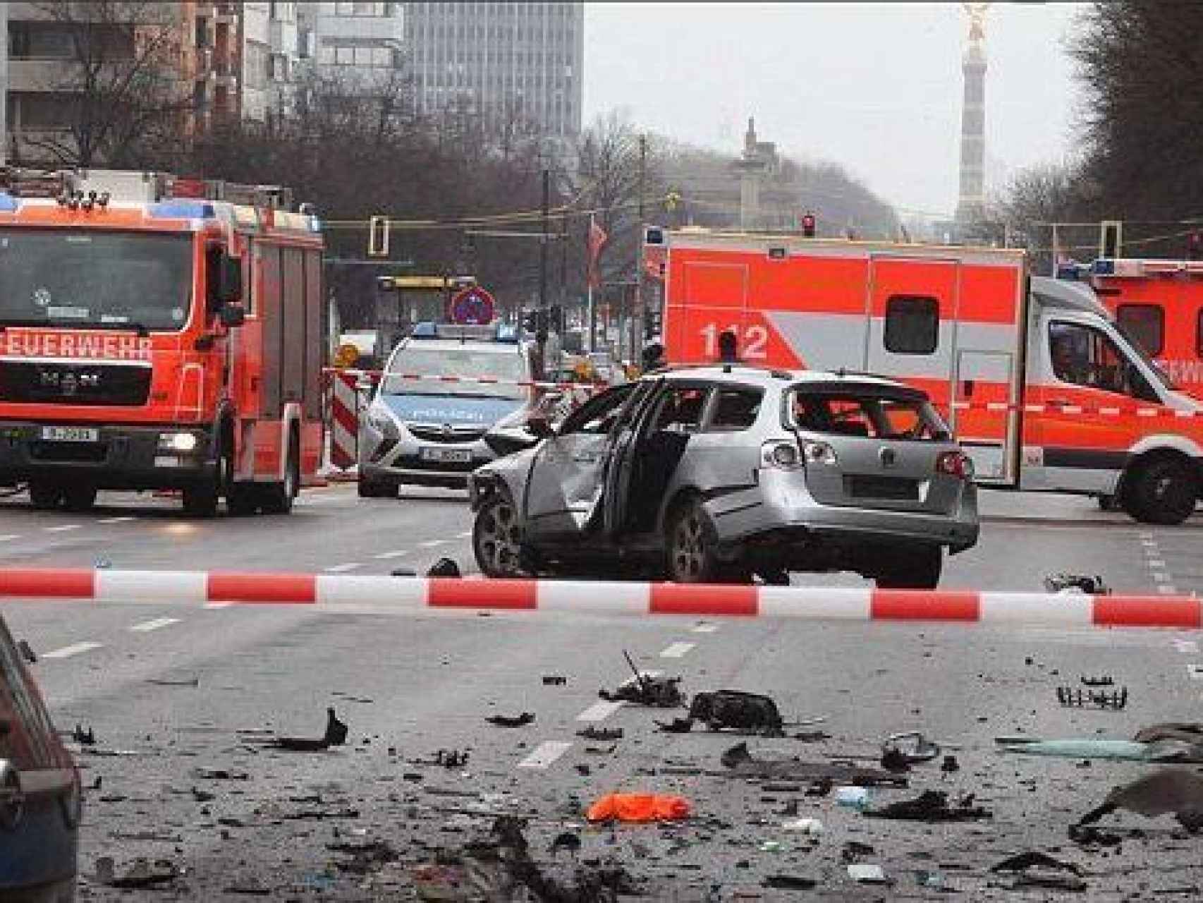 Muere el conductor del coche que ha explotado en Berlín.