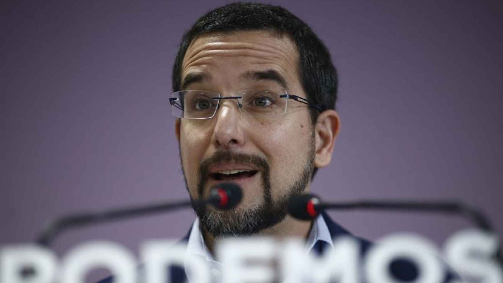 Sergio Pascual, destituido como secretario de Organización de Podemos.destut