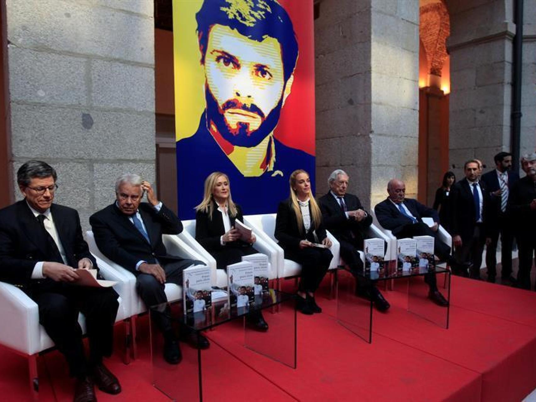 Presentación del libro Preso pero libre de Leopoldo López