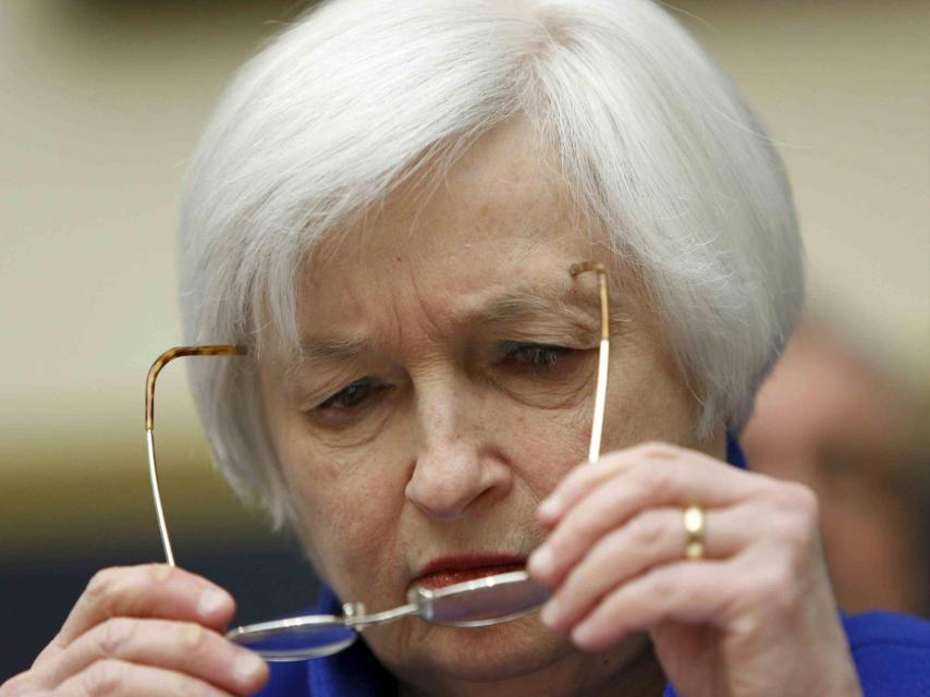 La presidenta de la Reserva Federal, Janet Yellen