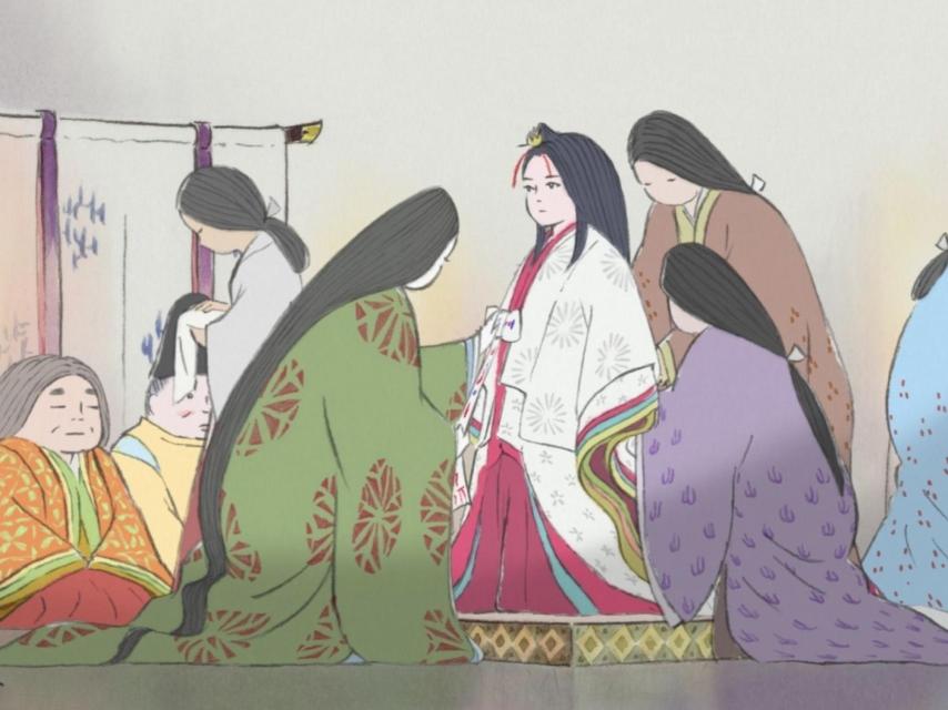 Fotograma de Kaguya, un cuento feminista