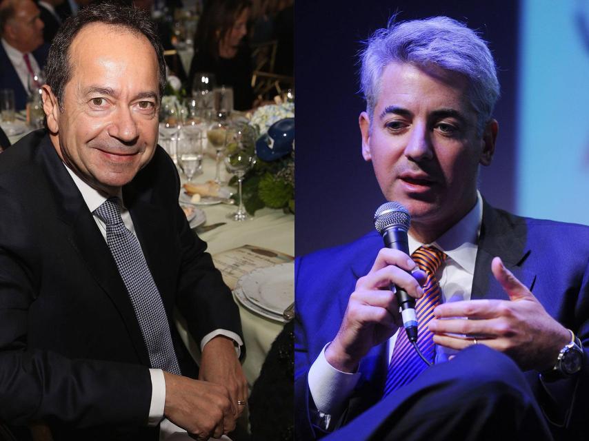 John Paulson y Bill Ackman.