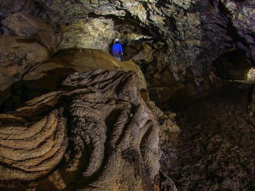 Segundo nivel de la Cueva del viento.