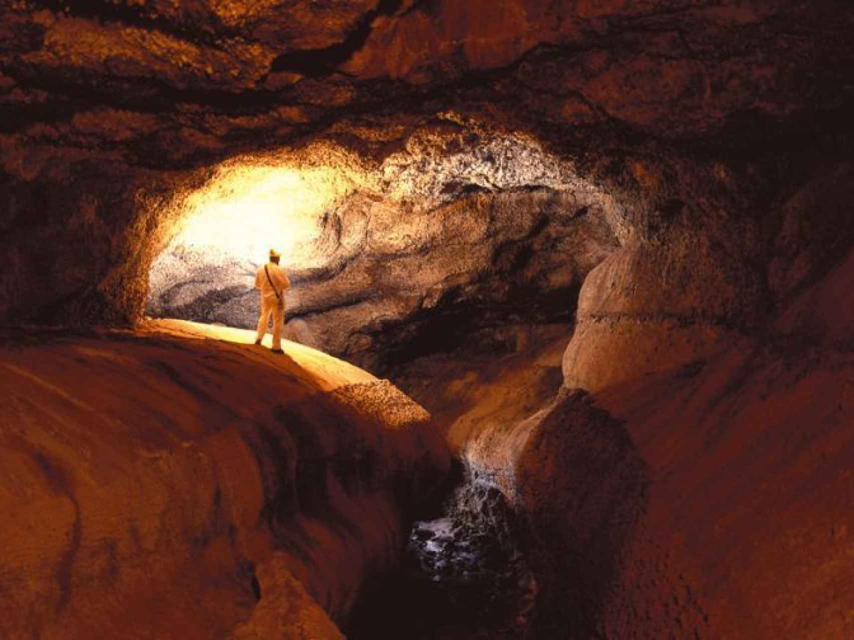 Nivel inferior de la Cueva del Viento.