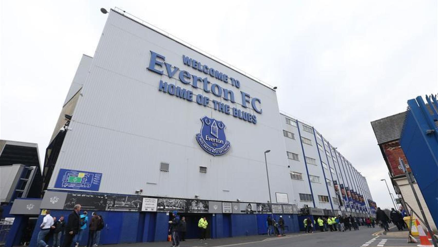 Fachada de Goodison Park.