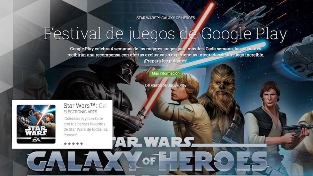 Festival de juegos en Google Play: cada semana una oferta en compras in-app