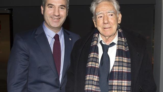 José Luis Artetxe junto a Josu Urrutia