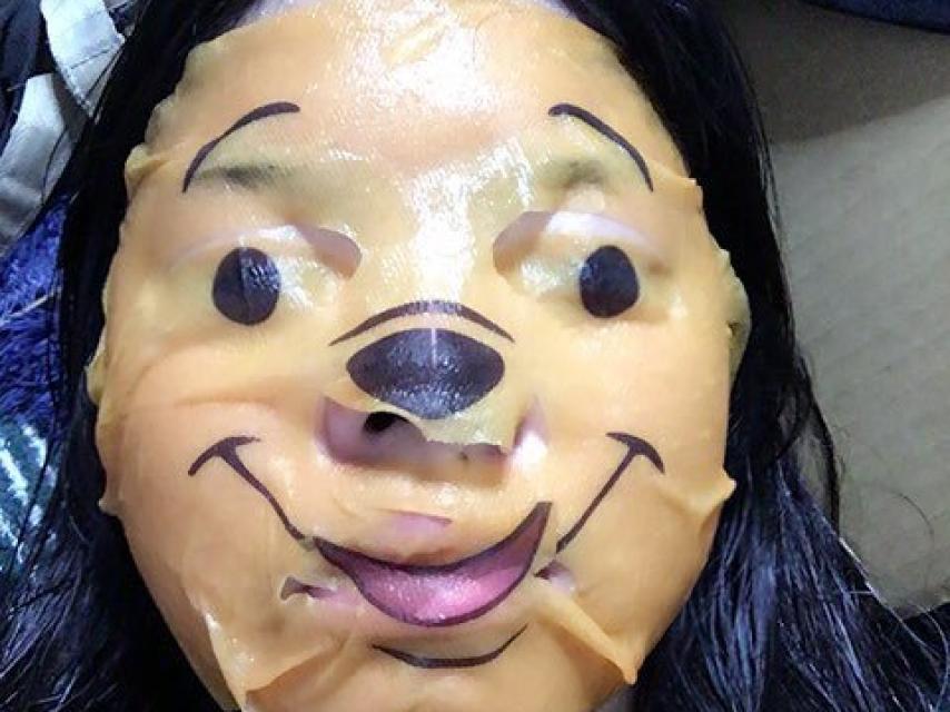 La mascarilla de Winnie The Pooh que te deja la piel como la de un bebé