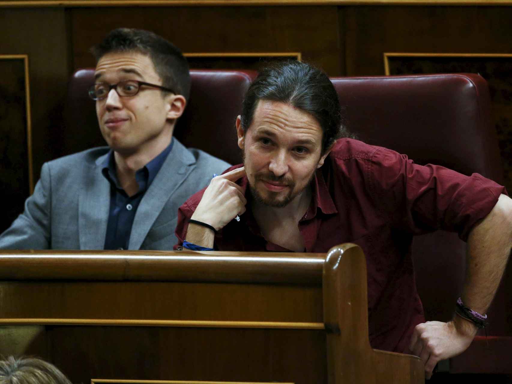 Pablo Iglesias e Íñigo Errejón/Juan Medina/Reuters